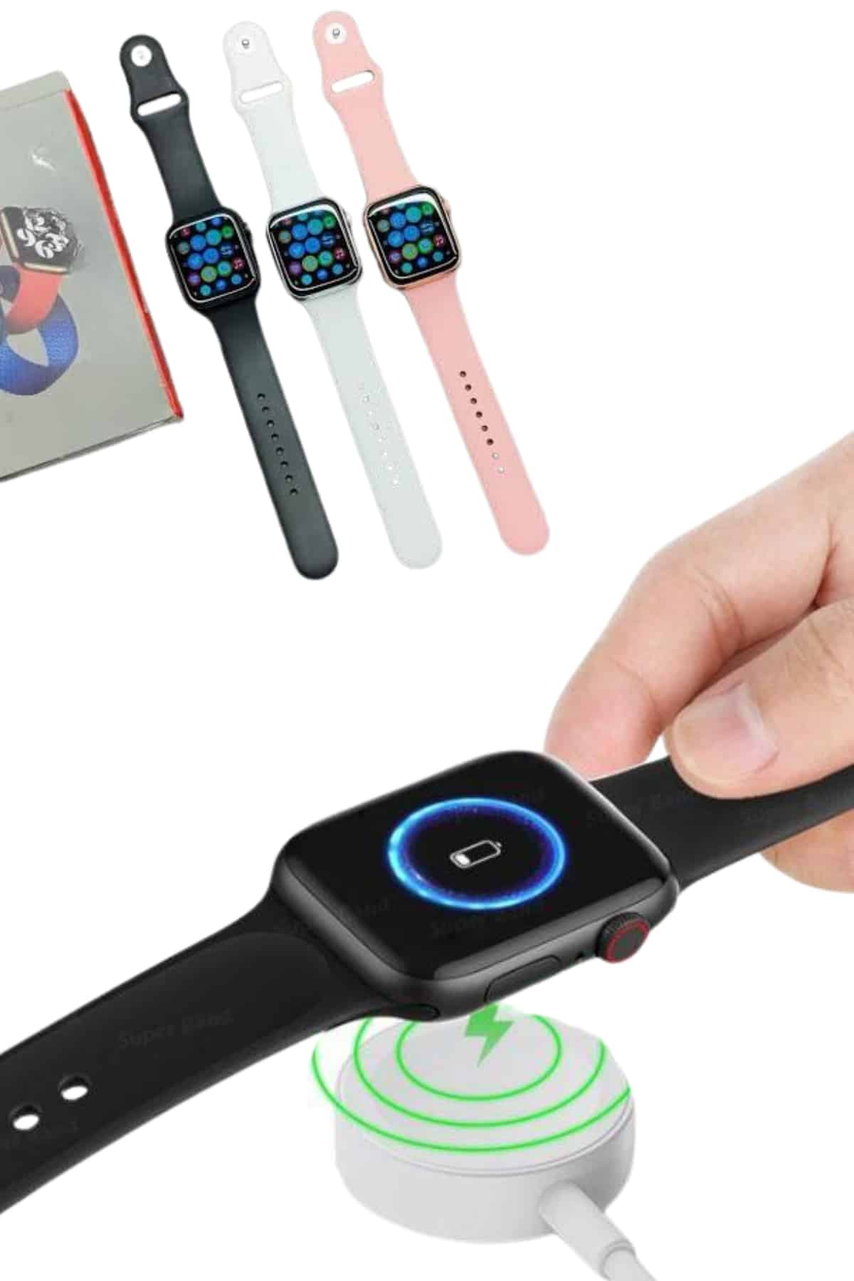 1.83 İnç Akıllı Saat Androi̇d Ve İos Uyumlu Çağrı Cevaplayabi̇len Adımsayar Gps Taki̇bi̇