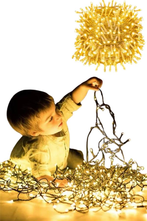 10 Metre Günışığı Led Işık Fişli Dekoratif Ortam Aydınlatması 3 Modlu Led Şerit Işık