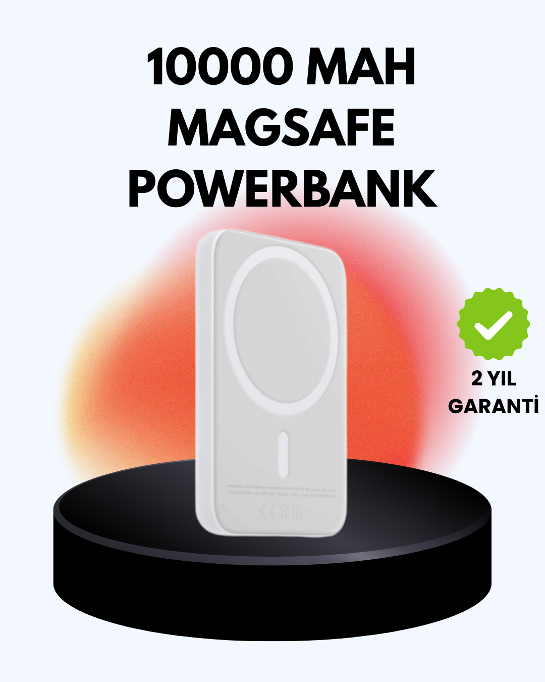Ultra İnce Manyetik Powerbank – Hızlı Şarj, Güçlü Tutuş, 10000 mAh Kapasite