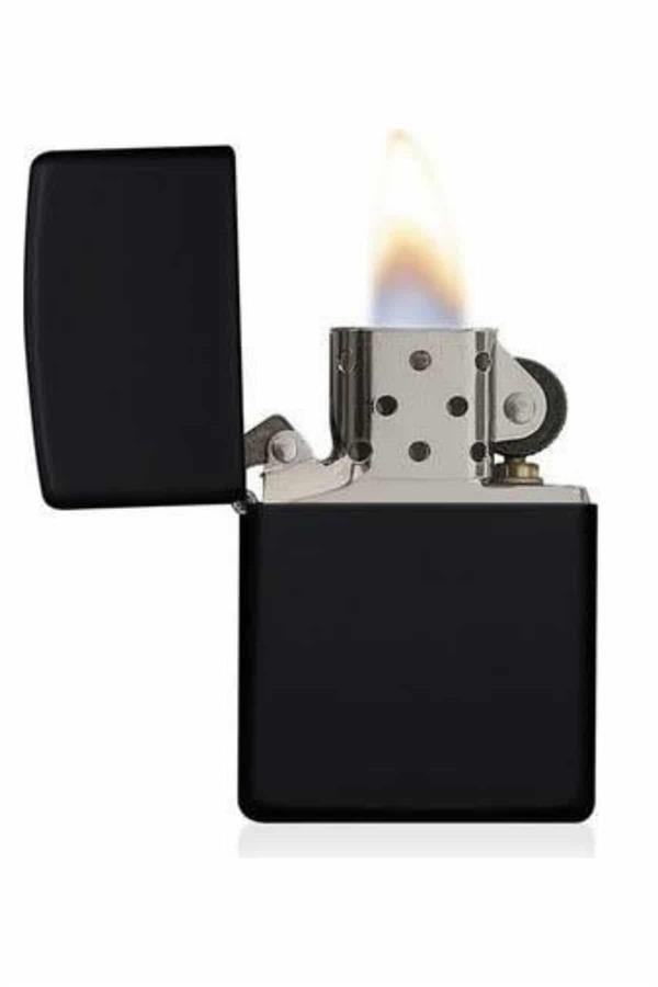 Çakmak Parlak Siyah Doldurulabilir Hedyelik Eşya