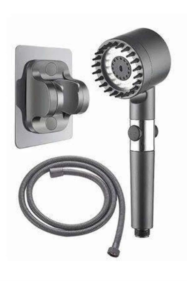 Yüksek Performanslı Masaj Etkili Su Tasarruflu Duş Başlığı Krom Kaplama Uzun Ömürlü