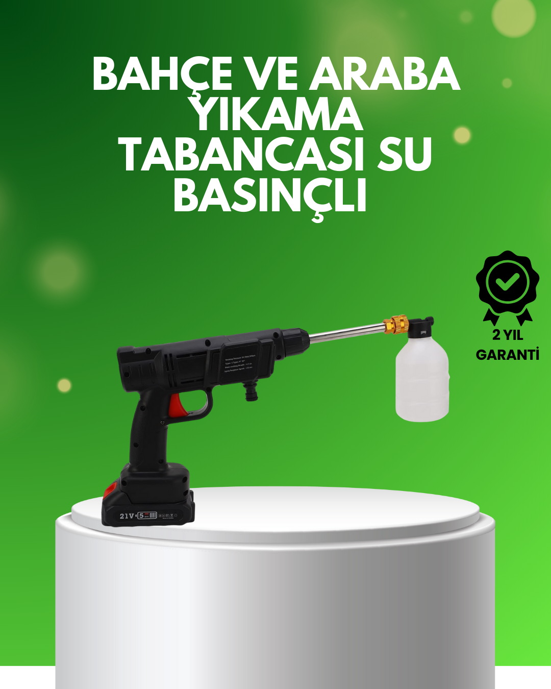 Orijinal 48V Şarjlı Basınçlı Temizlik Tabancası 2025 A Kalite Seri