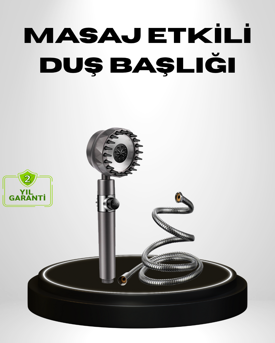 Spa Masaj Uçlu Duş Başlığı – Yorgunluğu Gideren Rahatlatıcı Duş Deneyimi