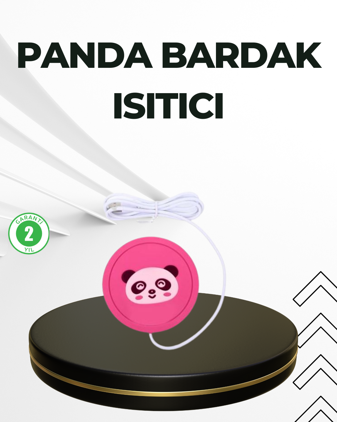 USB Isıtıcı Bardak Altlığı Sevimli Figürlü 50–60° Anında Isıtma Teknolojili