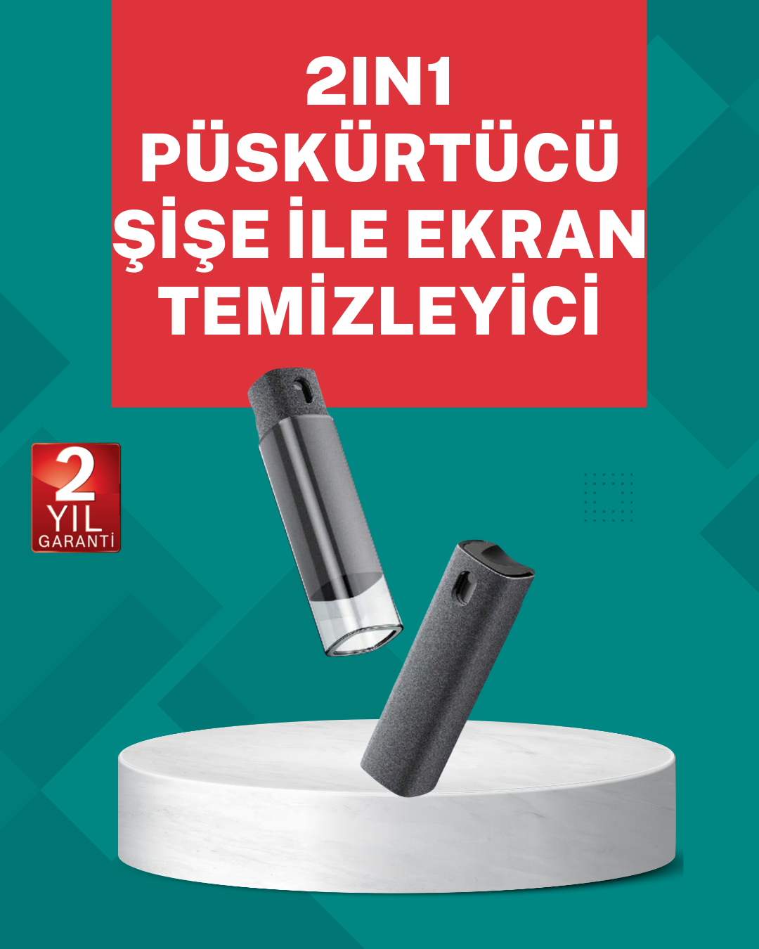 Ekran Temizleyici Nano Sprey Güvenli Çiziksiz Temizlik