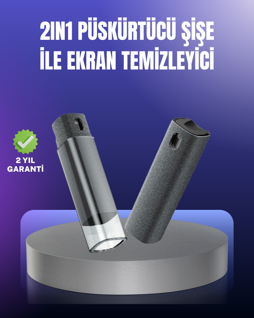 Laptop TV Tablet İçin Ekran Temizleme Spreyi Alkol İçermez