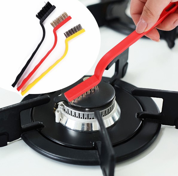 3 Piece Wire Brush Detailed Cleaning Set