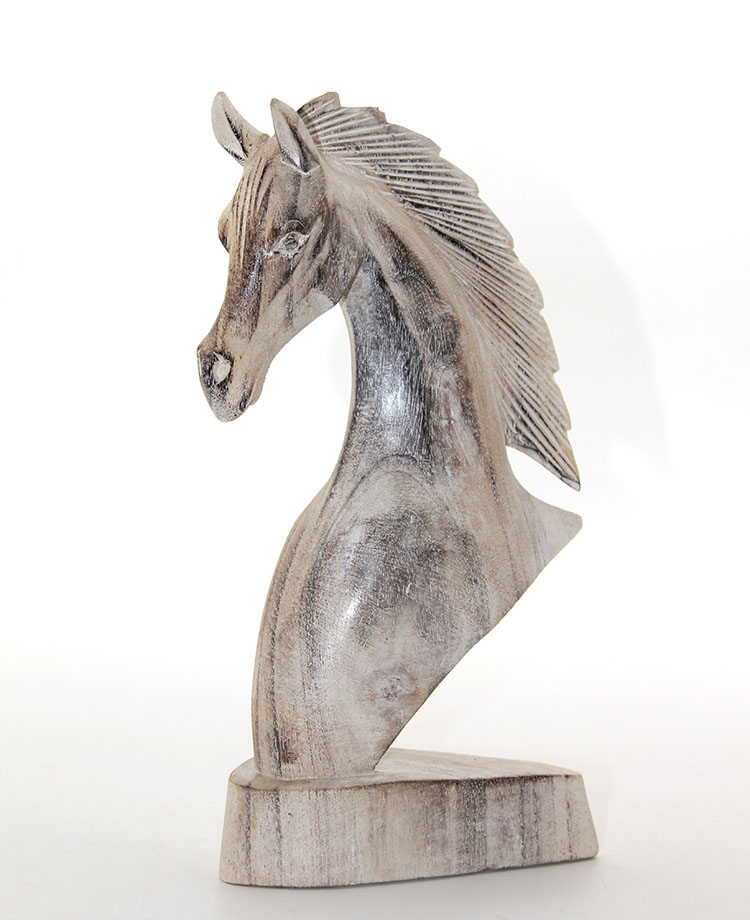 Wooden Horse Top 25 cm