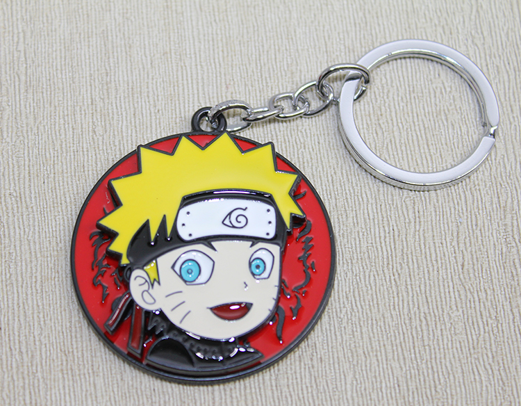 Metal Rotating Naruto Keychain Model 2