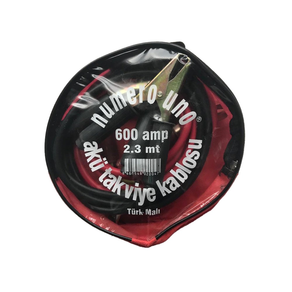 Akü Takviye Kablosu 600 Amper Çantalı