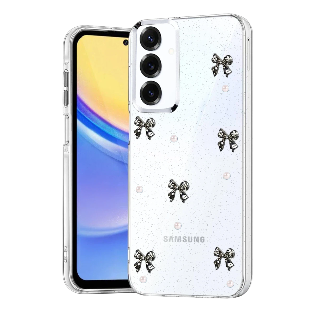 Samsung Galaxy A54 5G Fiyonk Desenli Kapak - Desen 8