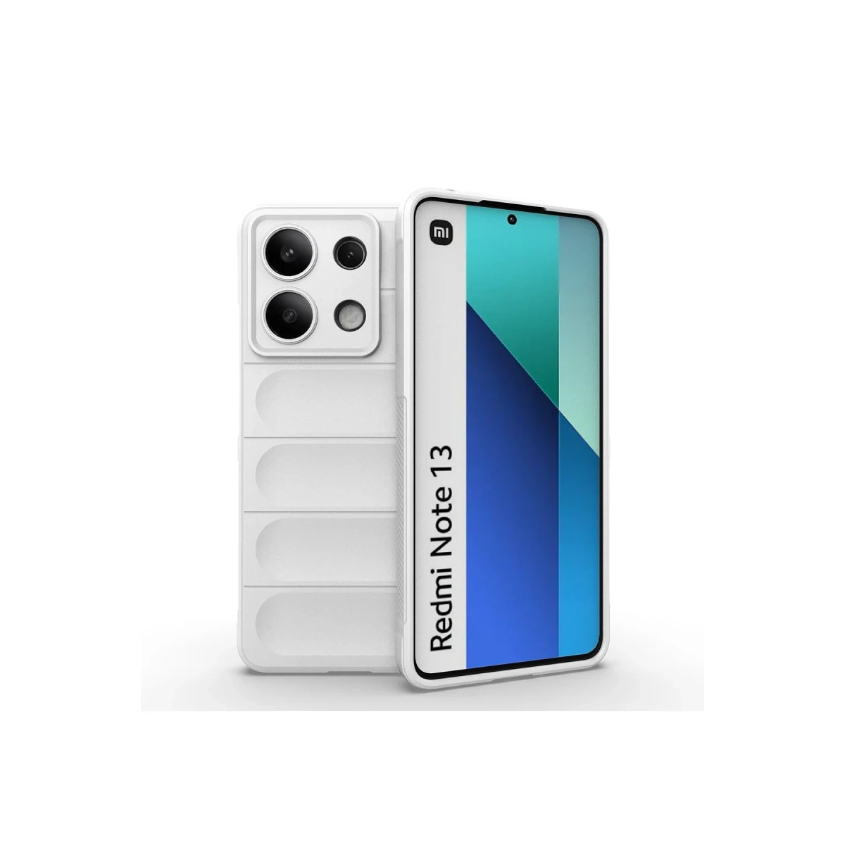 Xiaomi Redmi Note 13 4G Kılıf Optimum Silikon - Krem