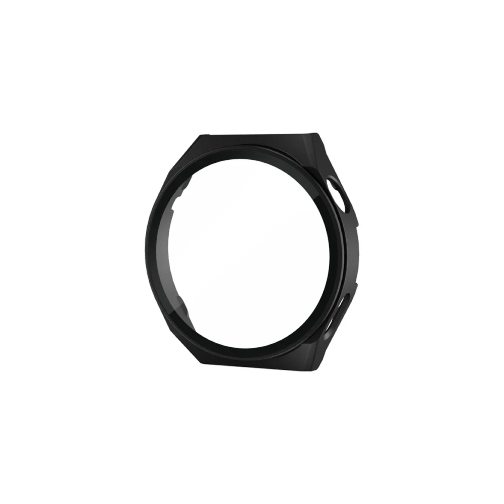 Huawei Watch GT3 42mm Dota Camlı Kasa Ekran Koruyucu - Siyah