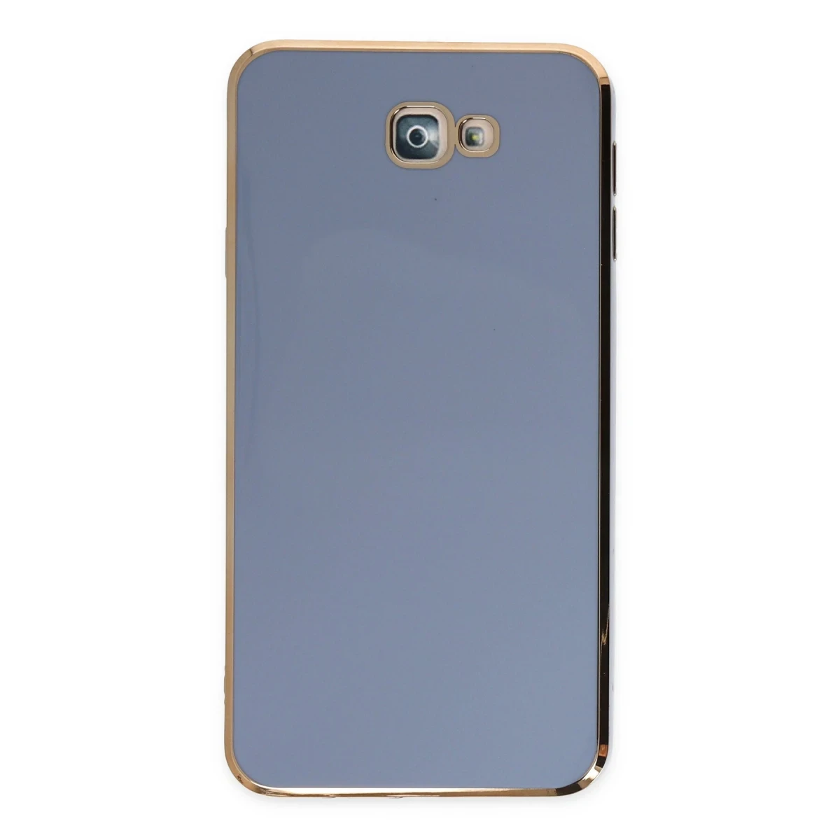 Samsung Galaxy J7 Prime Kılıf Volet Silikon - Mavi