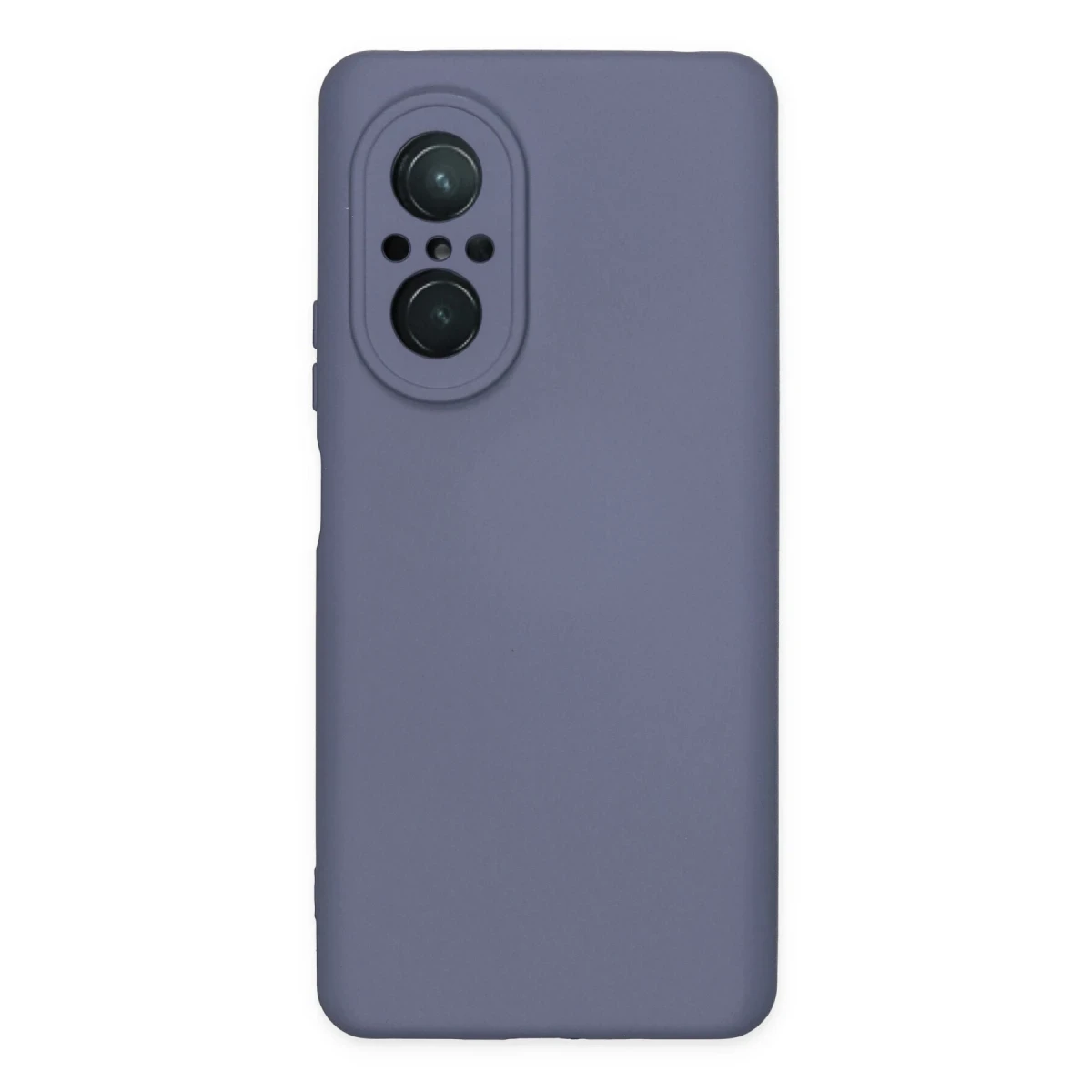 Huawei Nova 9 SE Kılıf Nano içi Kadife Silikon - Gri