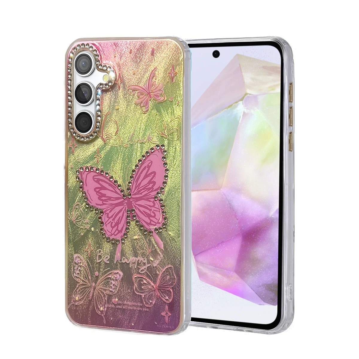 Samsung Galaxy A35 5G Kılıf Blade Aynalı Desenli Kapak - Desen 5