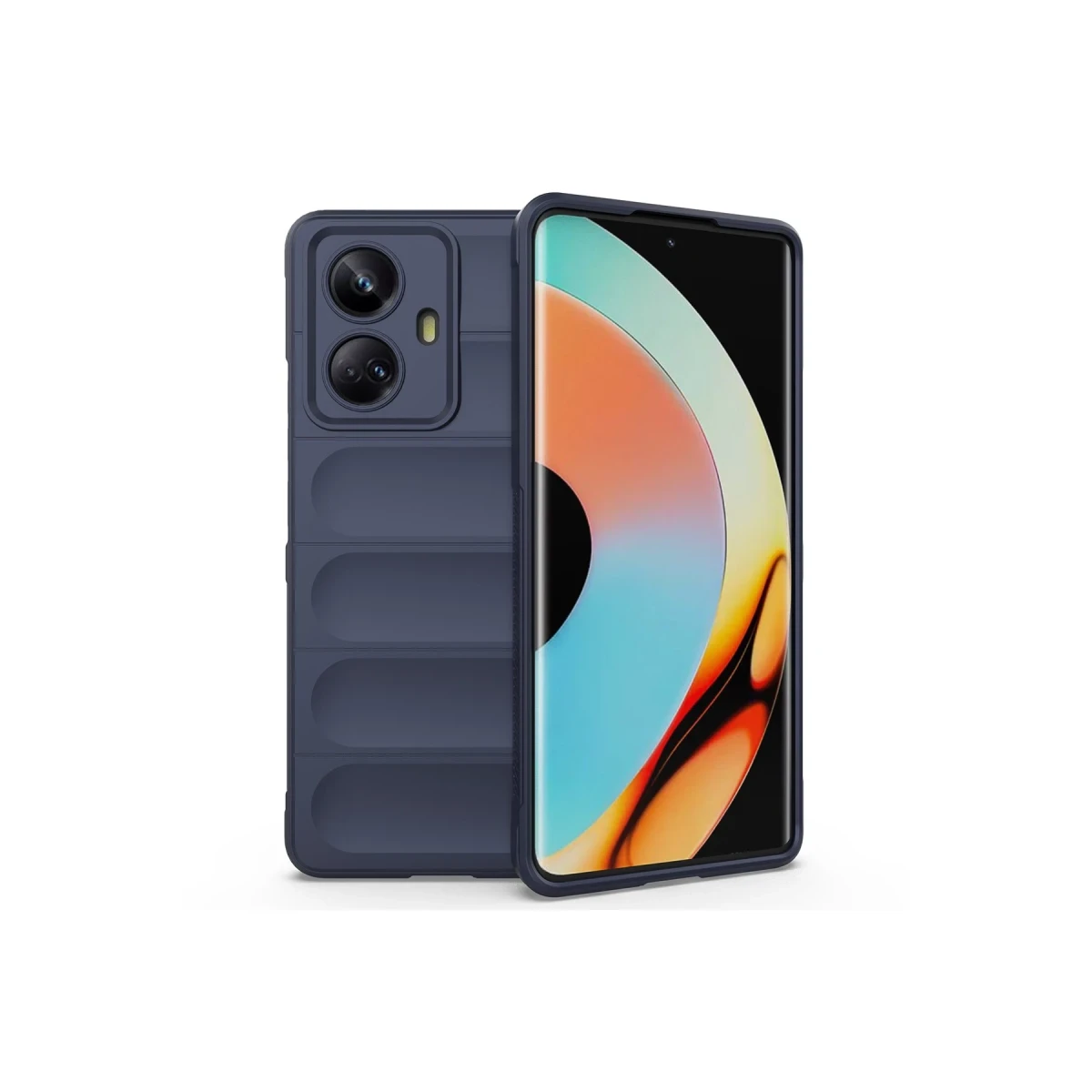 Realme 10 Pro 5G Kılıf Optimum Silikon - Lacivert