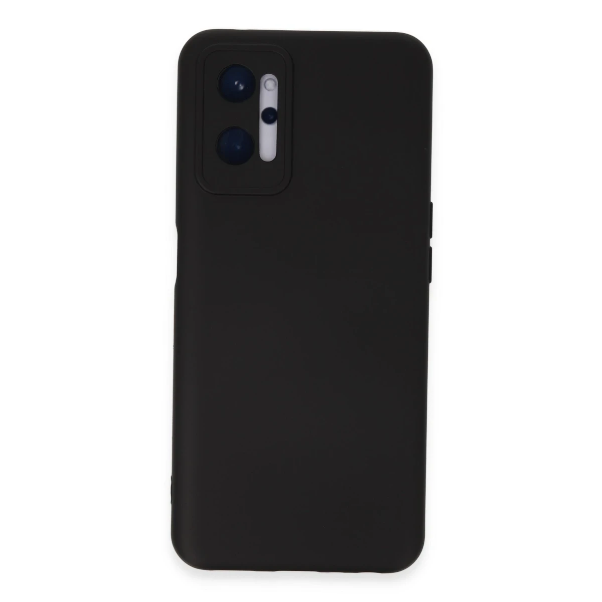 Realme 9i 4G Kılıf Nano içi Kadife Silikon - Siyah