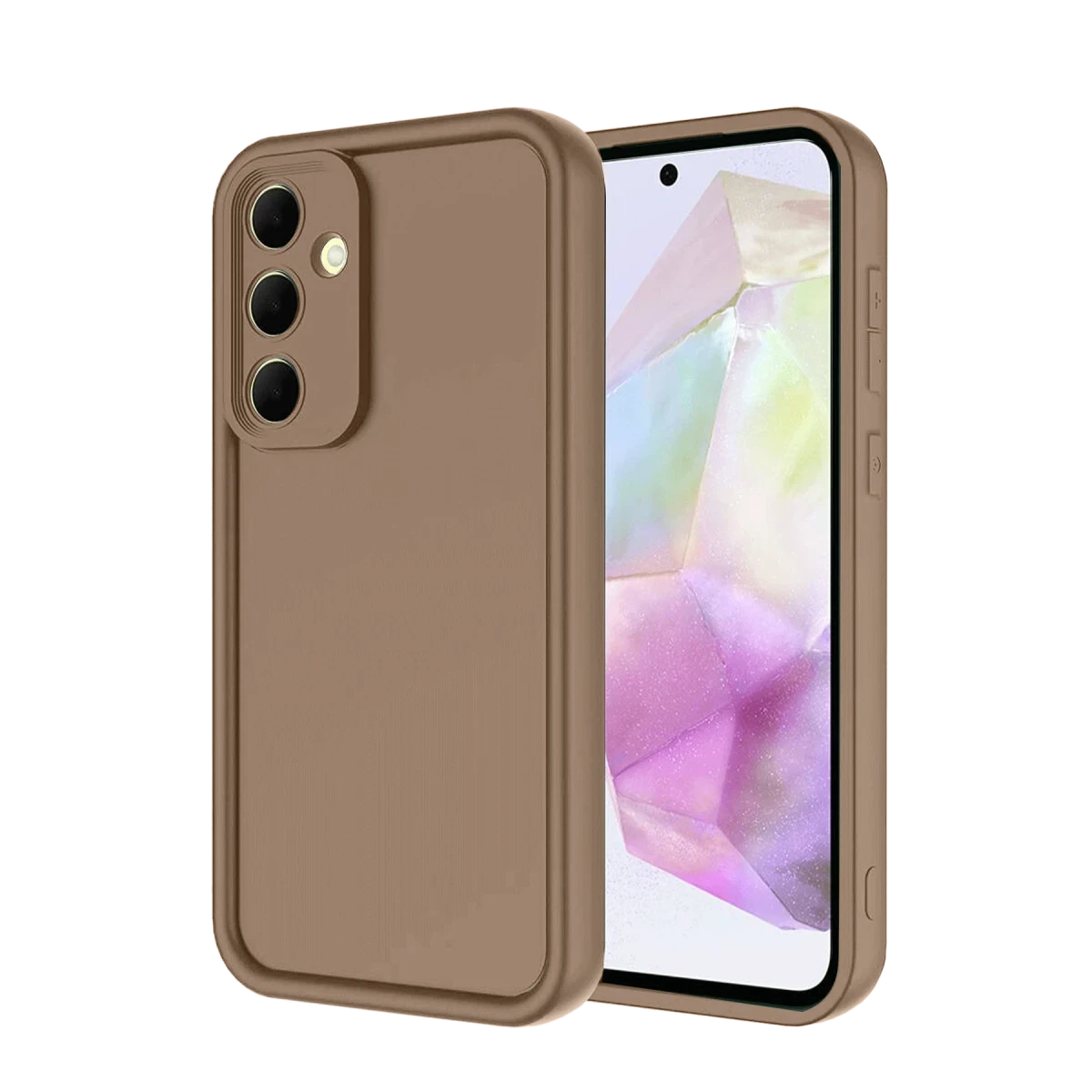 Samsung Galaxy A26 Kılıf Viera Silikon - Kahverengi