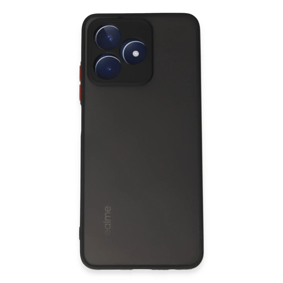Realme C53 Kılıf Montreal Silikon Kapak - Siyah