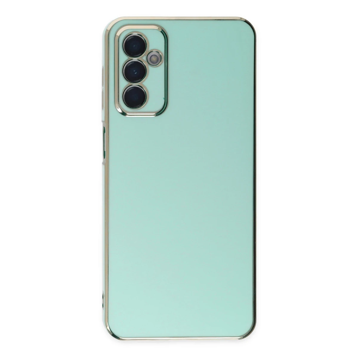 Samsung Galaxy A04S Kılıf Volet Silikon - Açık Yeşil
