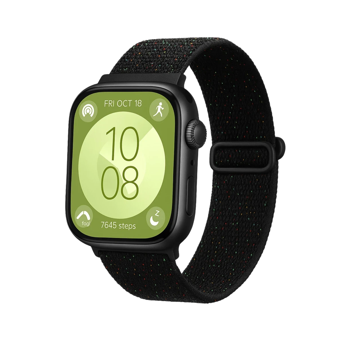 Huawei Fit 4 Star Kordon - Benekli Siyah