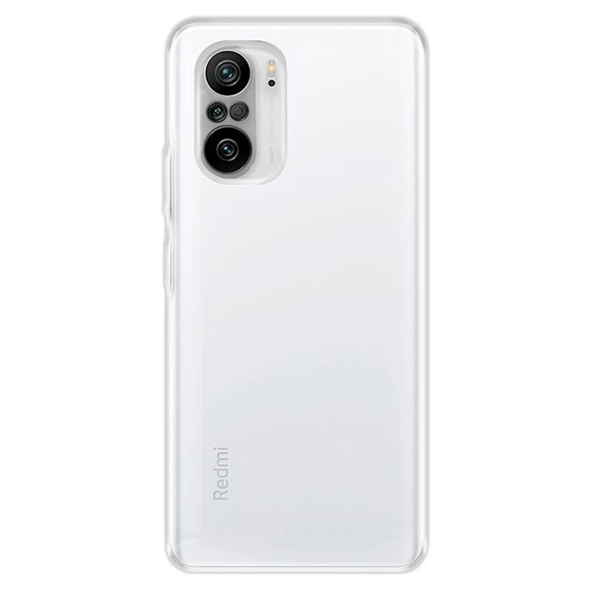 Xiaomi Poco F3 Kılıf Lüx Şeffaf Silikon