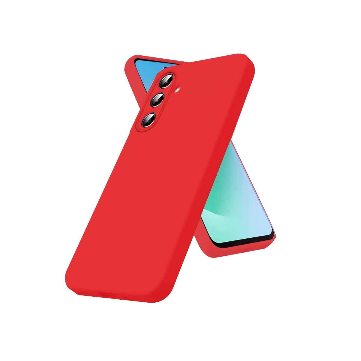 Samsung Galaxy S26 First Silikon - Kırmızı