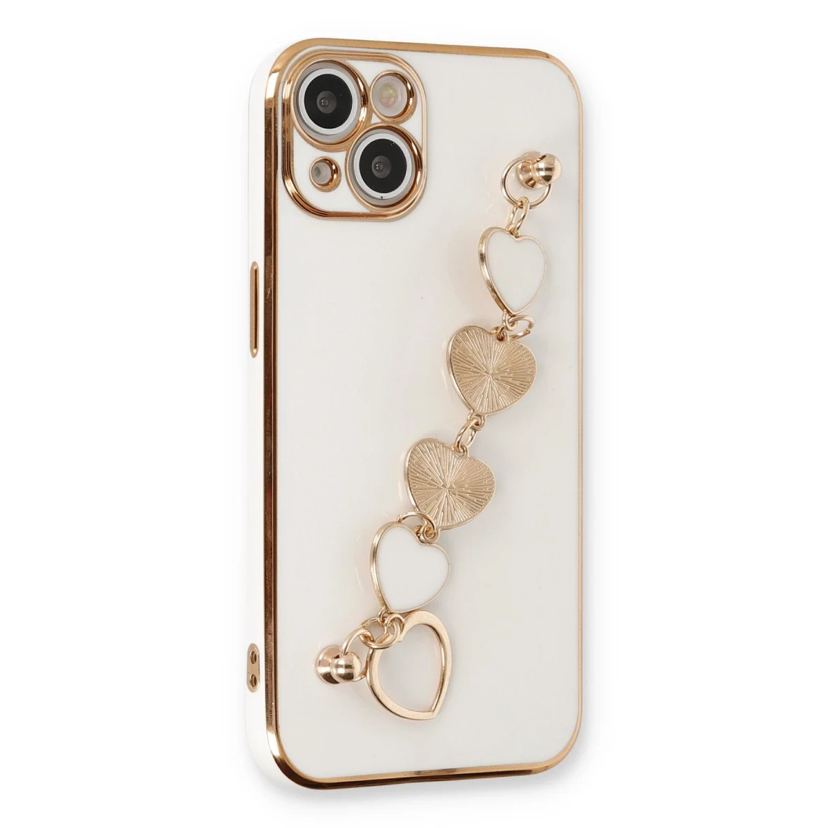 Apple iPhone 14 Plus Kılıf Esila Silikon - Beyaz