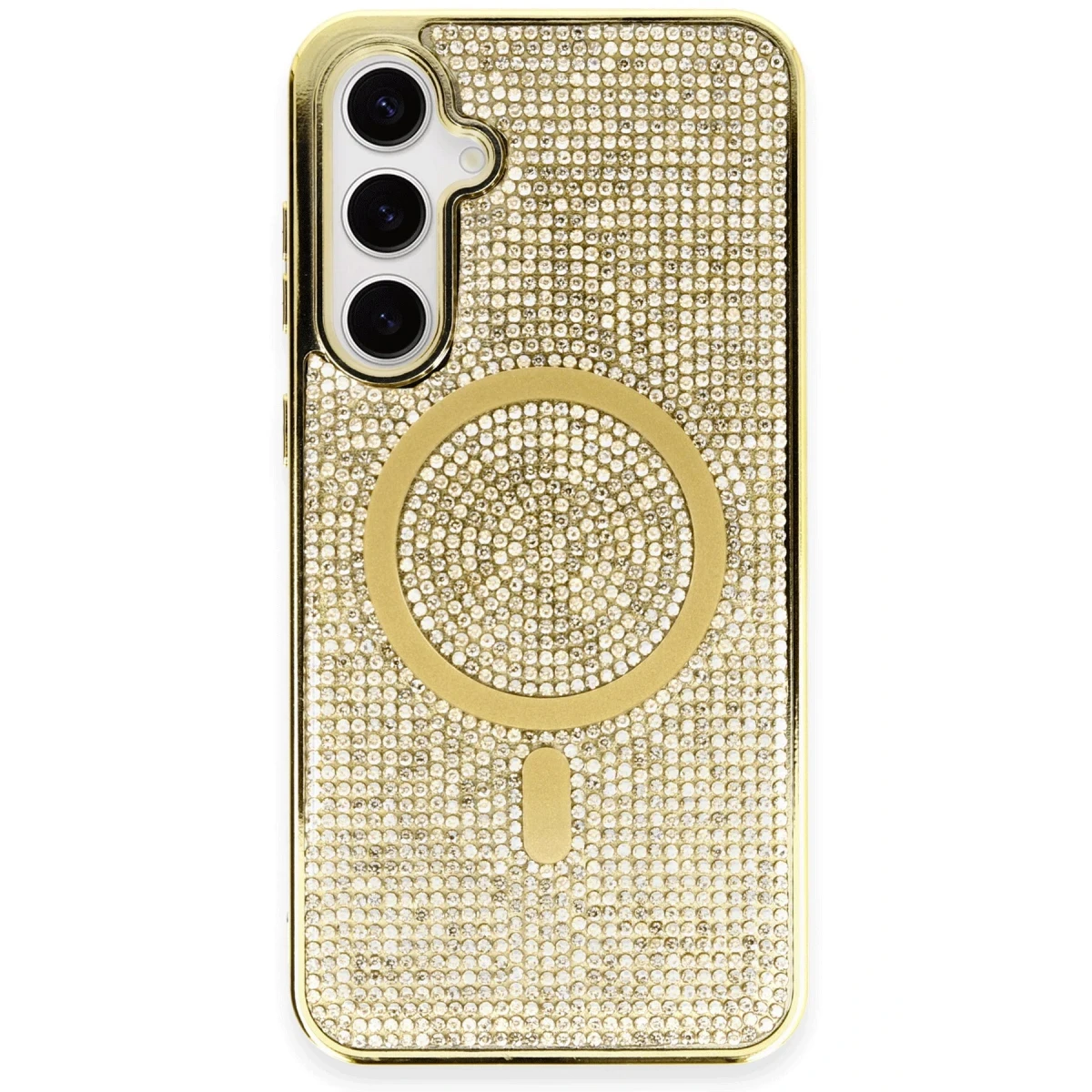 Joko Samsung Galaxy S23 Kılıf Helen Magsafe Kapak - Gold