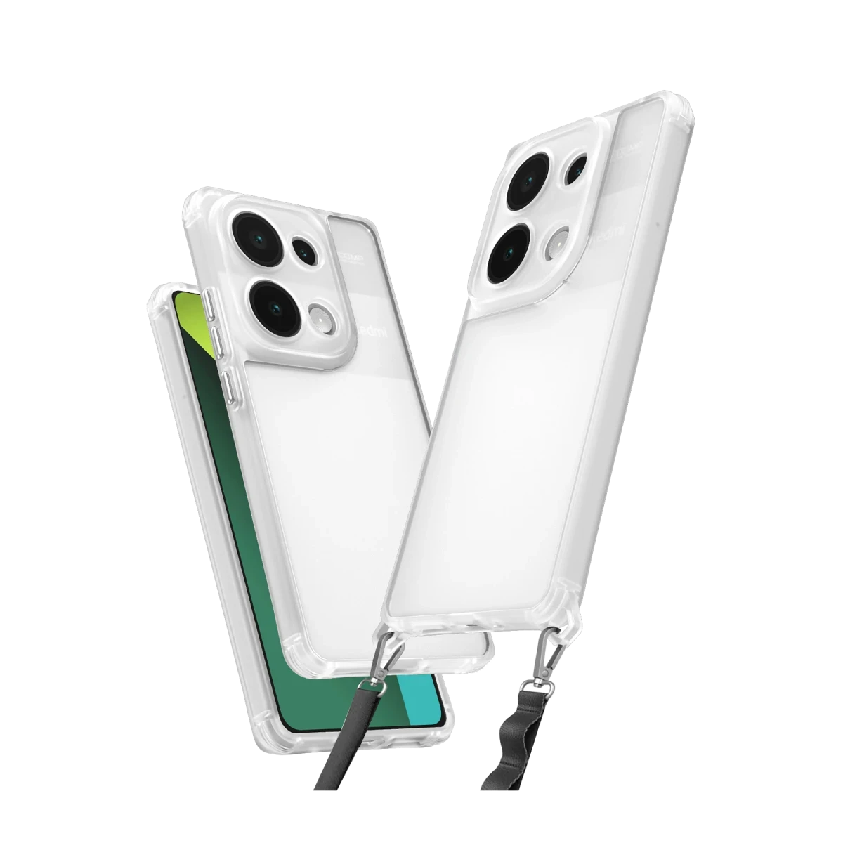 Xiaomi Redmi Note 13 Pro 5G Kılıf Penta Silikon Kılıf - Şeffaf