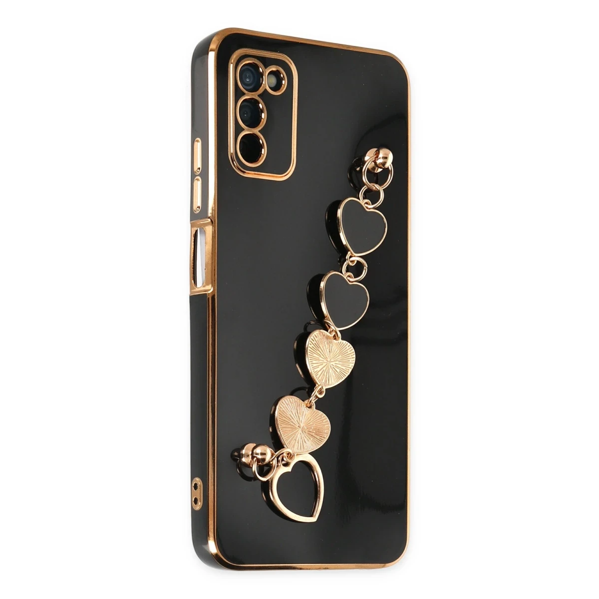 Samsung Galaxy A03S Kılıf Esila Silikon - Siyah