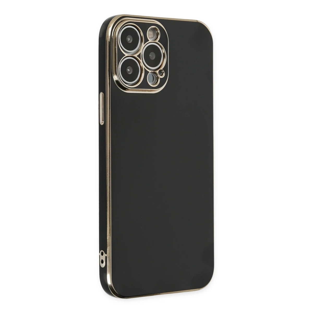 Apple iPhone 14 Pro Kılıf Volet Silikon - Siyah