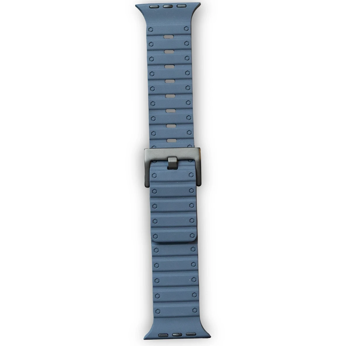 Apple Watch 42mm Magnus Mıknatıslı Silikon Kordon - Mavi