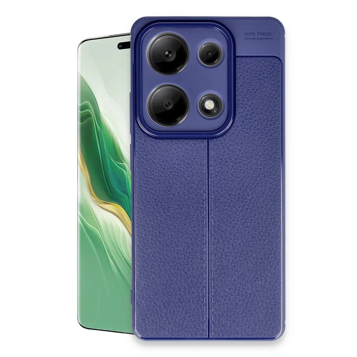 Xiaomi Redmi Note 13 Pro 4G Kılıf Auto Focus Kapak - Lacivert
