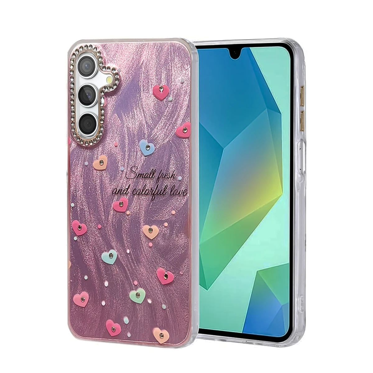Samsung Galaxy S25 Kılıf Blade Aynalı Desenli Kapak - Desen 8
