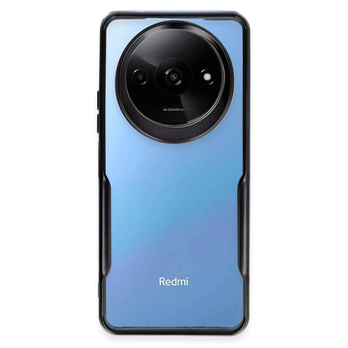 Xiaomi Redmi A3 4G Kılıf Boyi Silikon Kapak - Siyah
