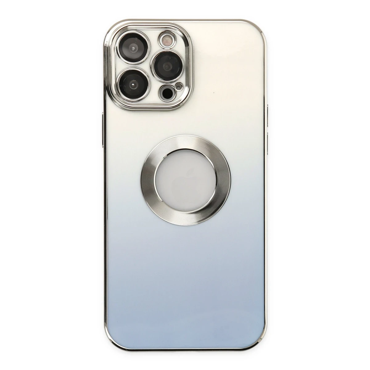 Apple iPhone 14 Pro Max Kılıf Best Silikon - Mavi