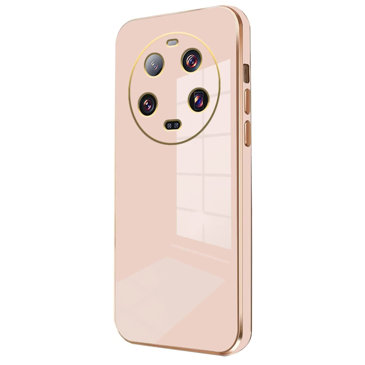 Xiaomi Mi 14 Ultra Kılıf Volet Silikon - Pembe