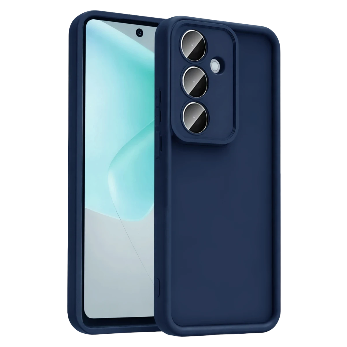 Samsung Galaxy A57 5G Viera Silikon - Lacivert