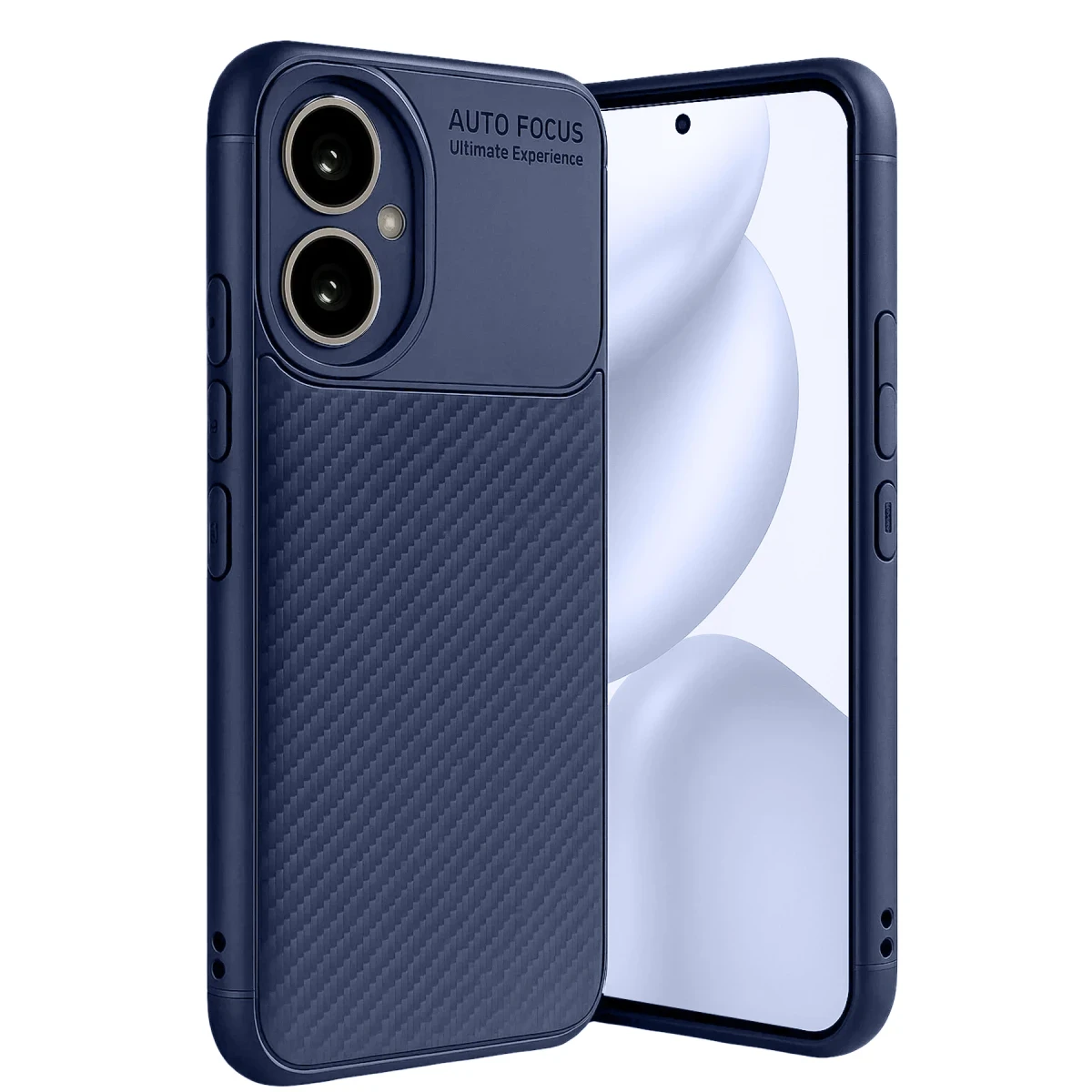 Honor 400 Kılıf Auto Focus Karbon Kapak - Lacivert