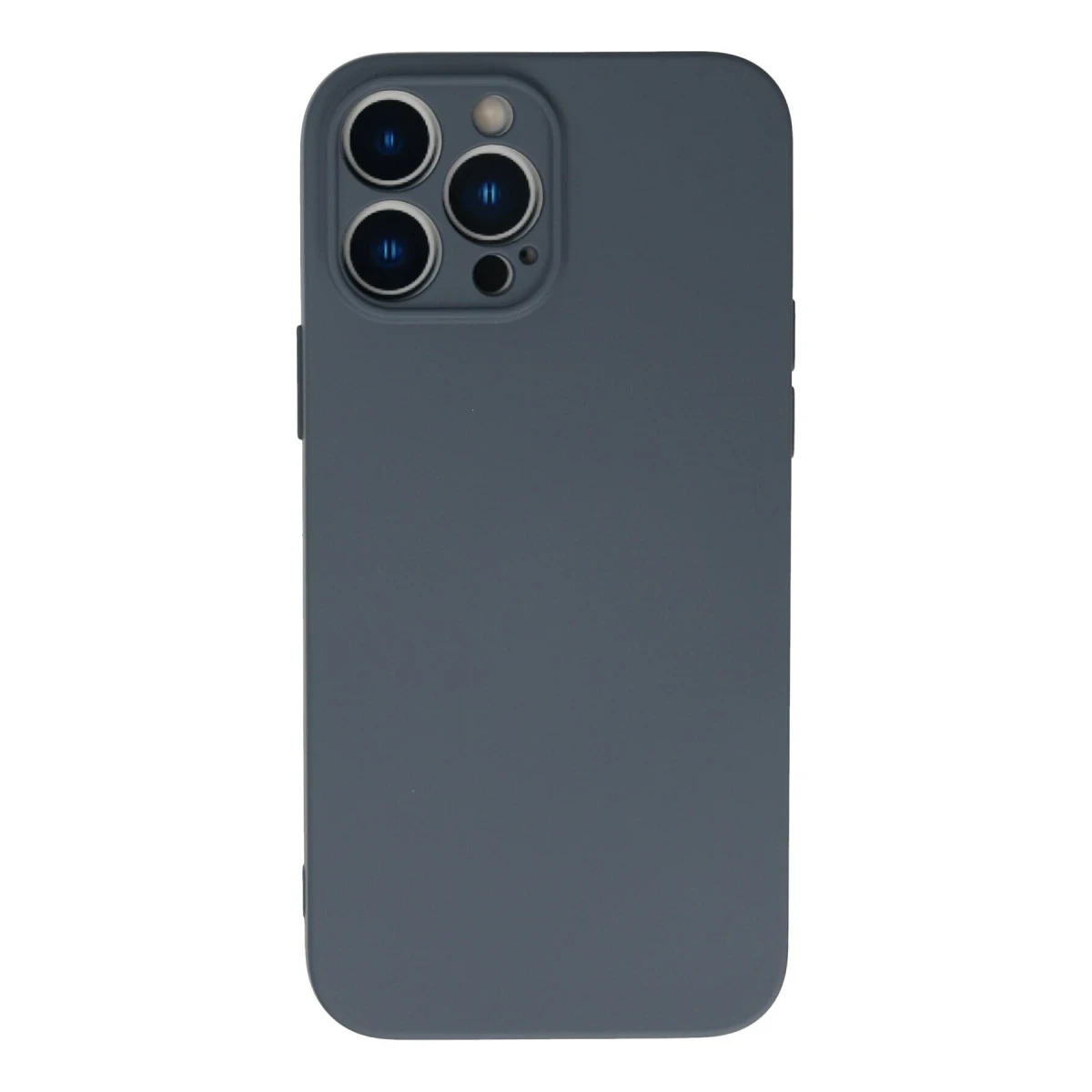 Apple iPhone 13 Pro Max Kılıf Nano içi Kadife Silikon - Gri