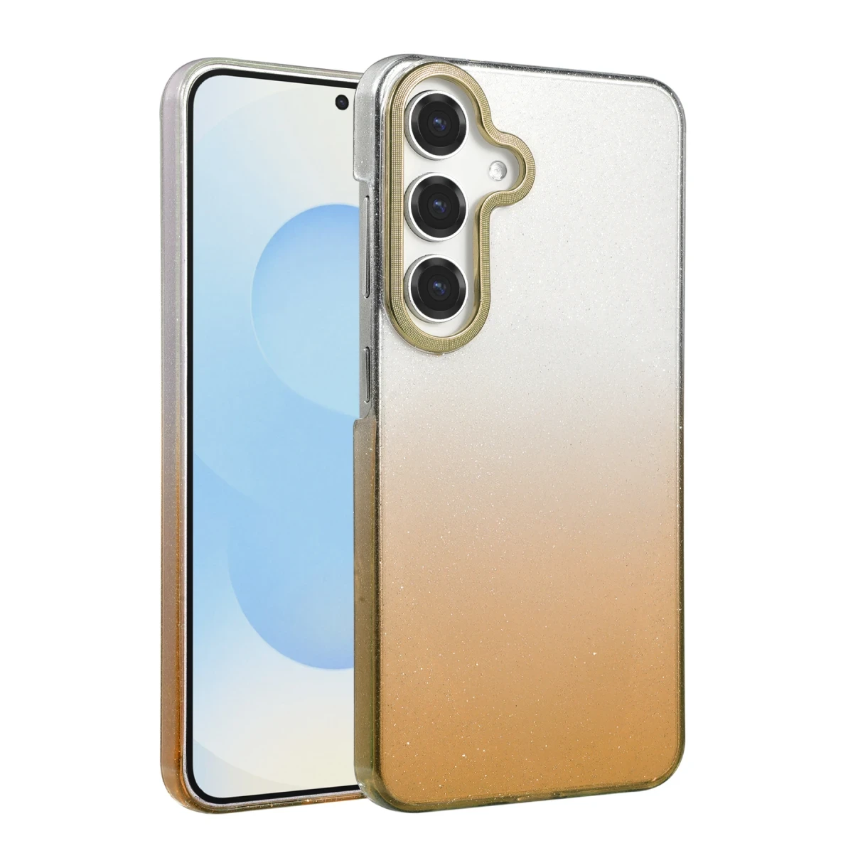 Samsung Galaxy A34 5G Glossy Kapak - Çöl Titanyum