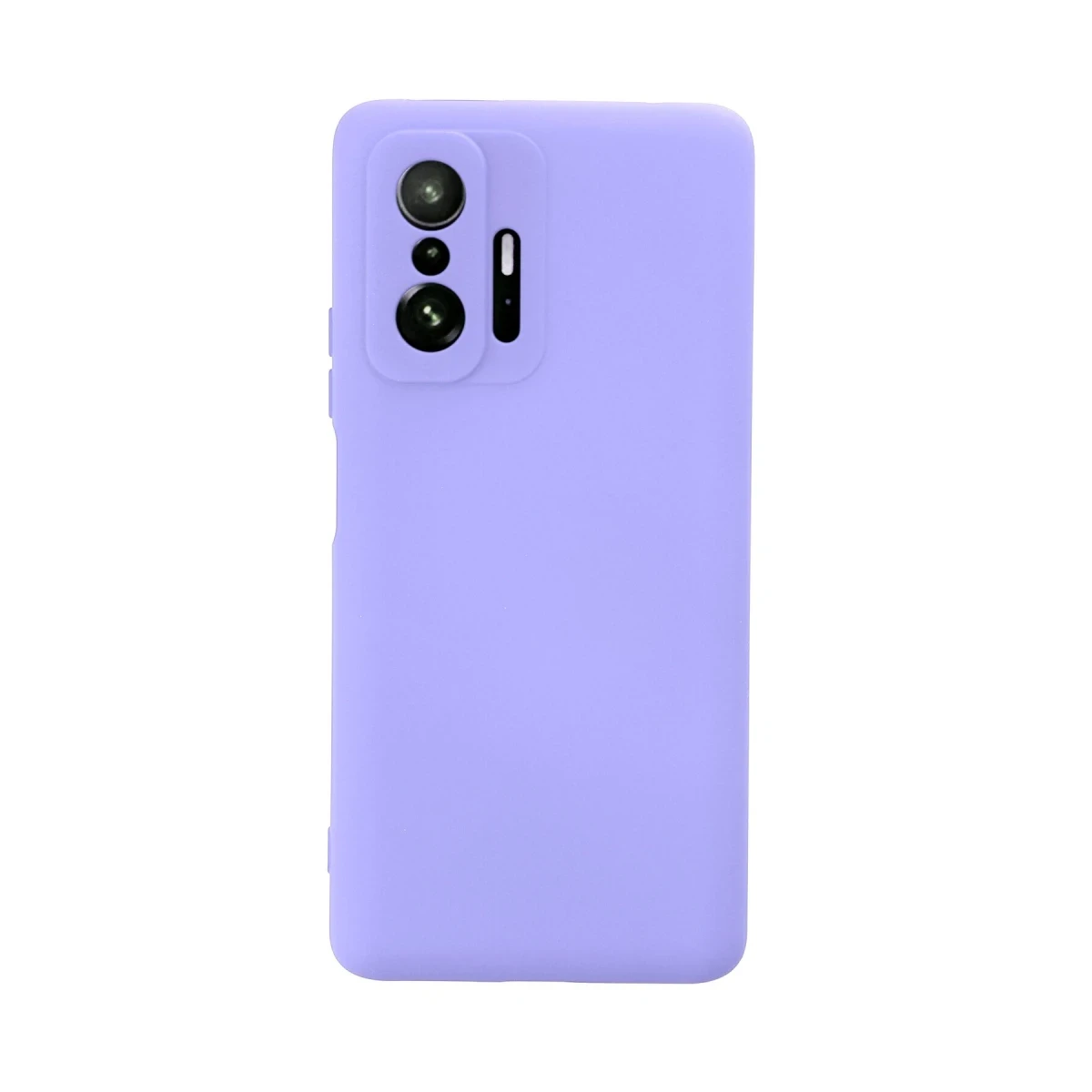 Xiaomi Mi 11T Pro Kılıf Nano içi Kadife Silikon - Lila