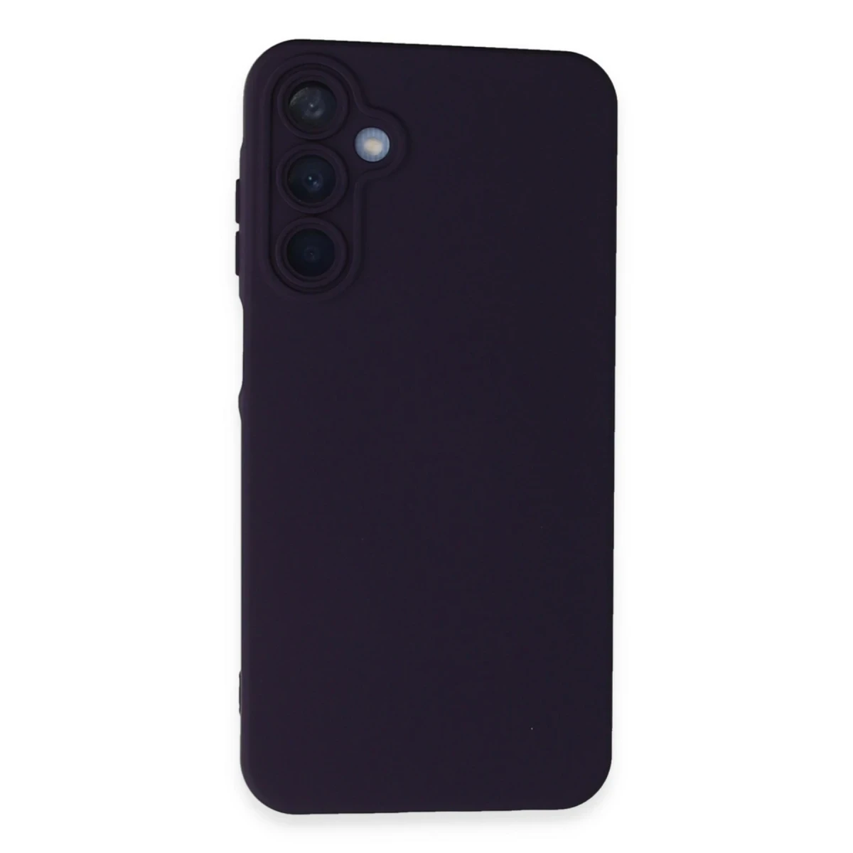 Samsung Galaxy A15 4G Kılıf Nano içi Kadife Silikon - Mor