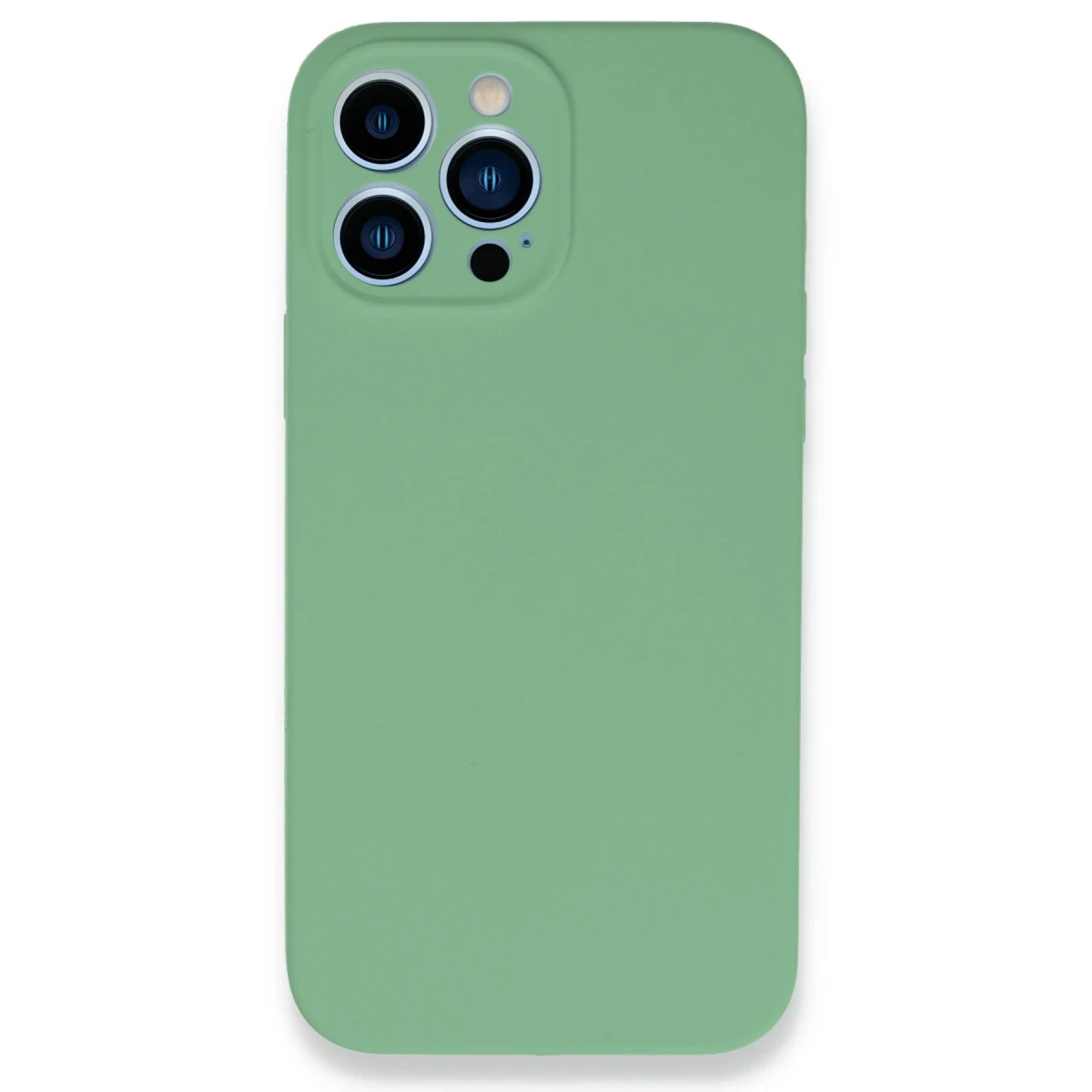 Apple iPhone 13 Pro Max Kılıf Lansman Legant Silikon - Yeşil