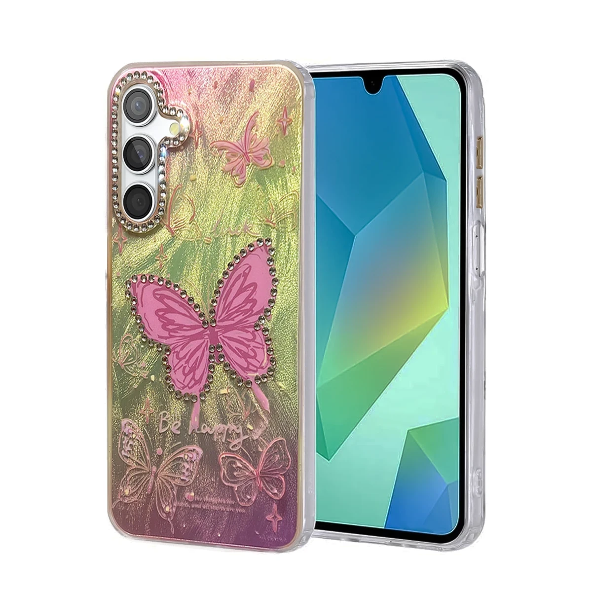 Samsung Galaxy S23 FE Kılıf Blade Aynalı Desenli Kapak - Desen 5