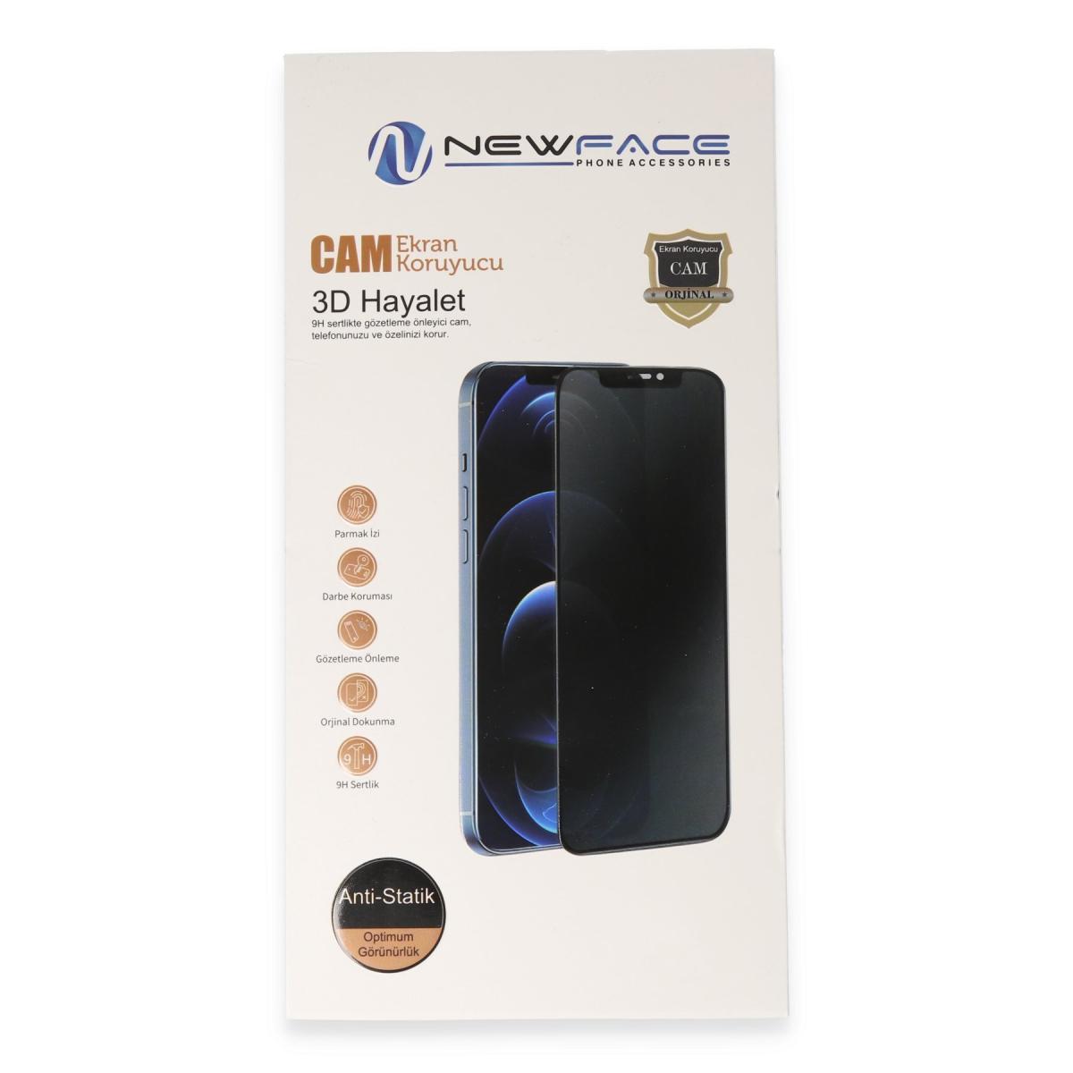 Xiaomi Mi 17T Pro 3D Antistatik Hayalet Cam Ekran Koruyucu - Siyah