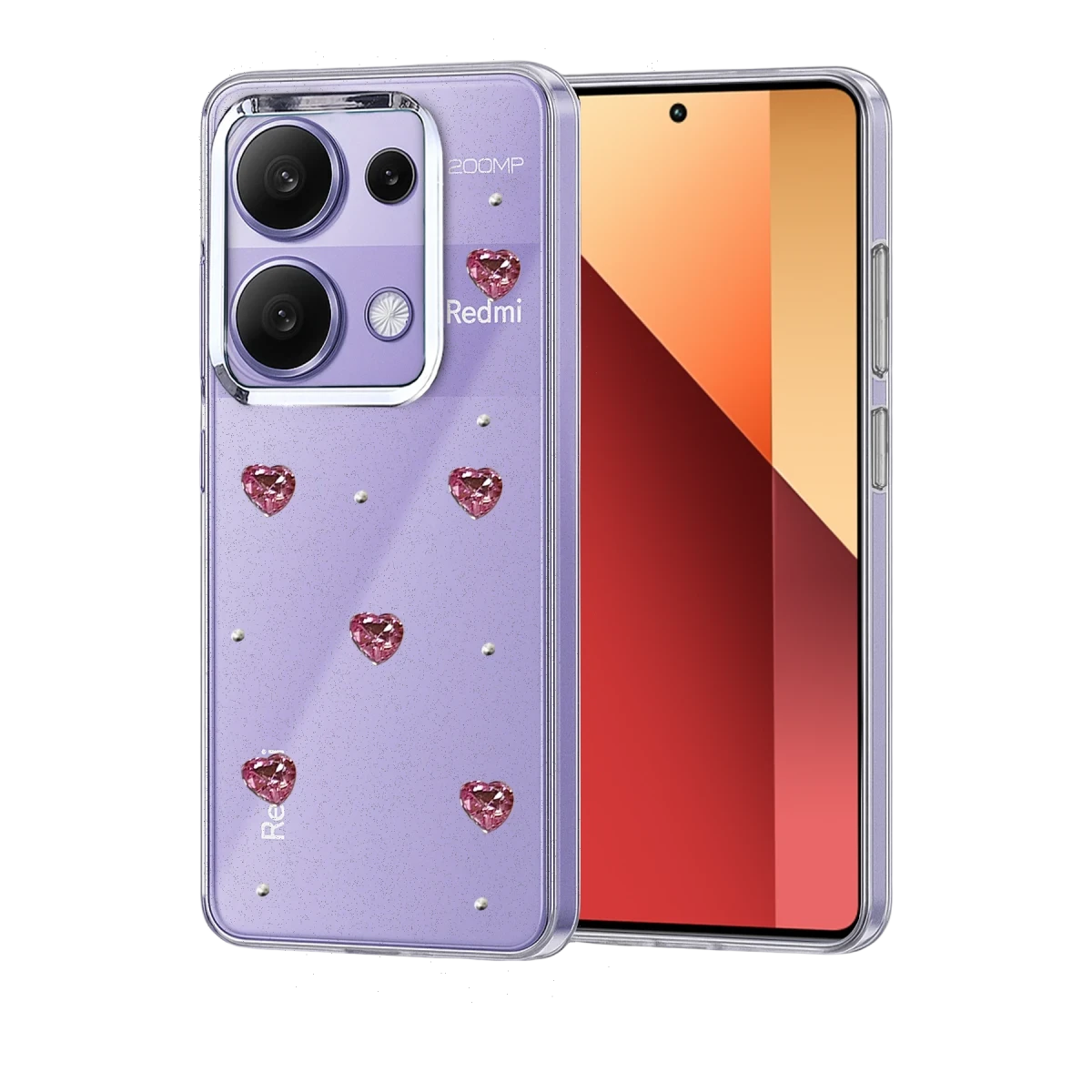 Xiaomi Redmi Note 13 Pro 4G Fiyonk Desenli Kapak - Desen 7