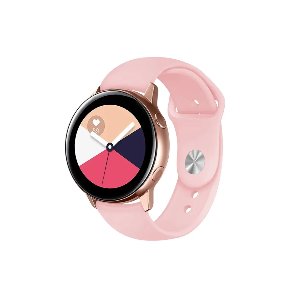 Watch 22mm Klasik Kordon - Pembe
